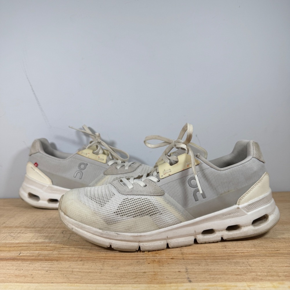 On Cloud Shoes Womens 8.5 White CloudTec Running Trainers Athletic Sneaker